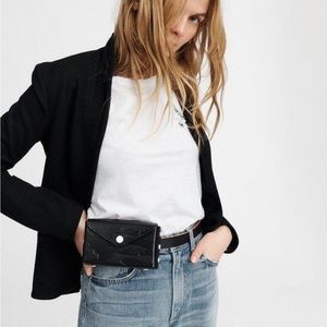 Rag & Bone Atlas Belt Bag - Black Leather
